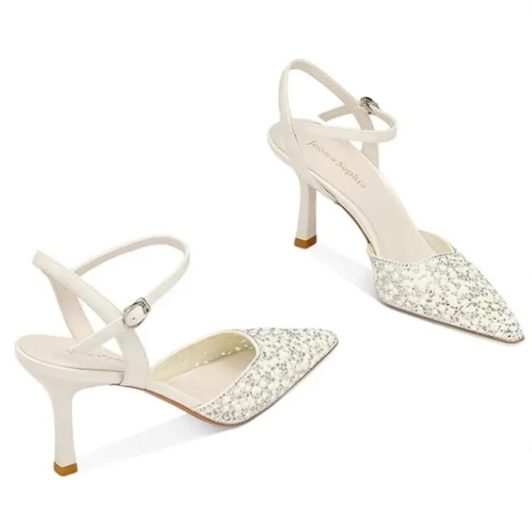 JESSICA SOPHIA Strap Sandals 7cm Women's 7
