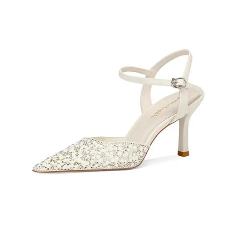 JESSICA SOPHIA Strap Sandals 7cm Women's 6