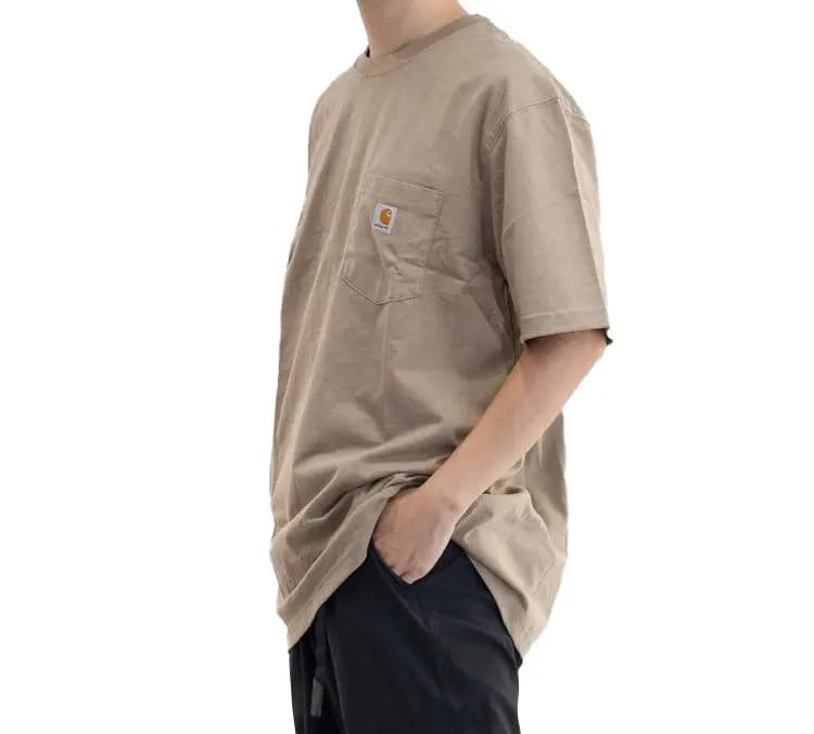 Carhartt Kişi T-shirt Xaki 4