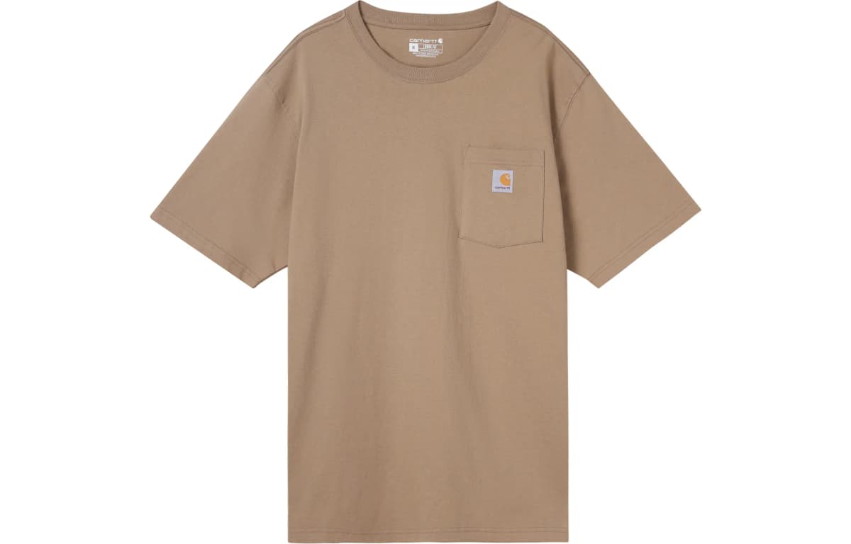 Carhartt T-Shirts Men Khaki