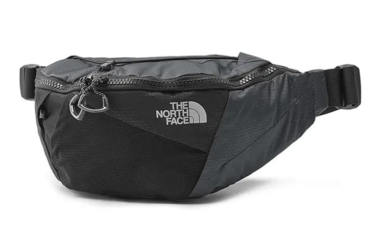 THE NORTH FACE 4L Crossbody Fanny Pack Outdoor Bag Nylon Pure Black Unisex 2