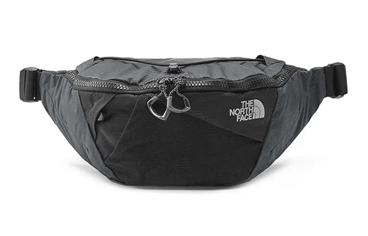 THE NORTH FACE 4L Crossbody Fanny Pack Outdoor Bag Nylon Pure Black Unisex
