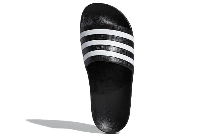 Adidas Adilette Aqua Slides 'Black White' Women's 4