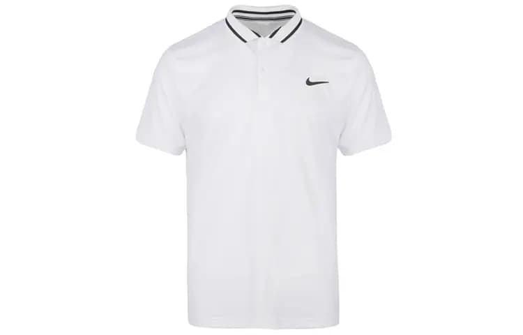 Nike Court Dri-FIT Kişi Polo Köynəyi Ağ