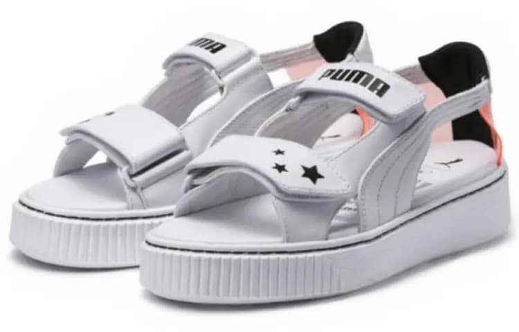 PUMA Sophia Webster X Platform Sandal 'Ağ/Qara/Narıncı' Qadın 2