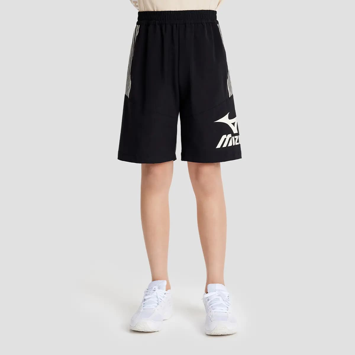 Mizuno Zolaqlı Uşaq Şortu 3