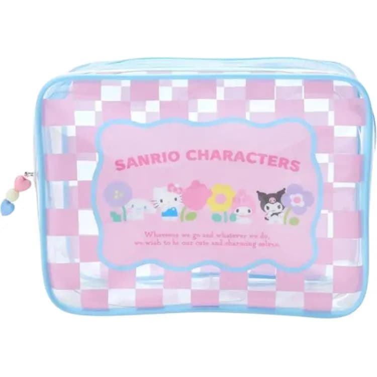 Sanrio PVC Makiyaj Çantası Qadın Çəhrayı