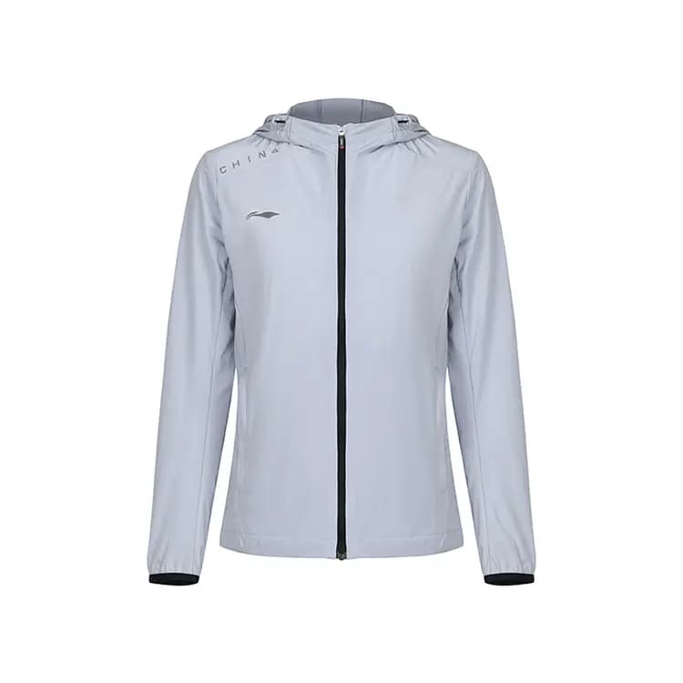 LiNing Trench Coat Qadın Boz