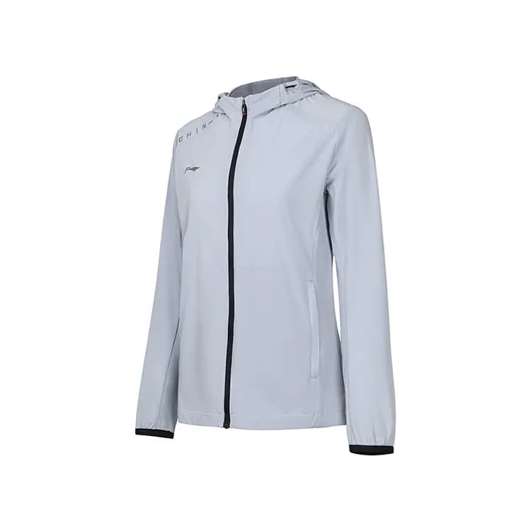 LiNing Trench Coat Qadın Boz 3