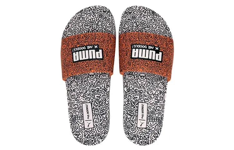 PUMA Mr. Doodle X Leadcat 20 Sürüş Ayaqqabısı Wavy Doodles 3
