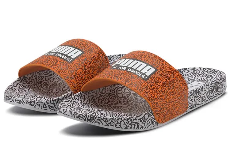 PUMA Mr. Doodle X Leadcat 20 Sürüş Ayaqqabısı Wavy Doodles 2
