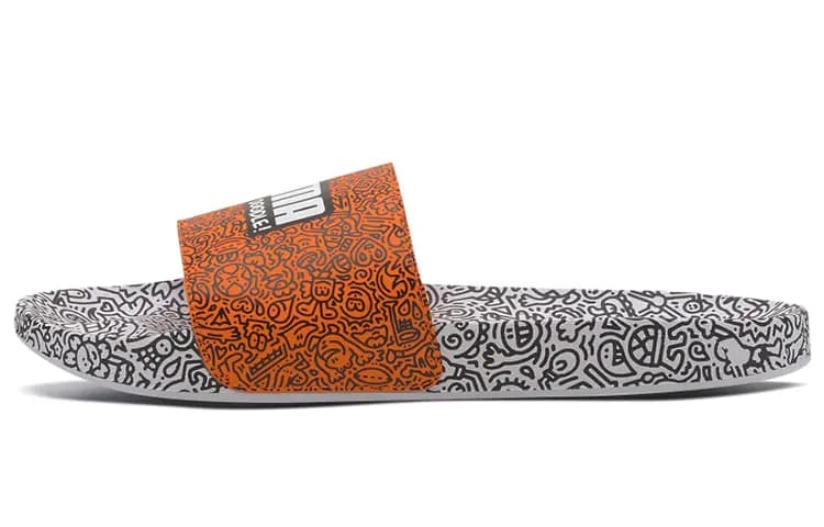 PUMA Mr. Doodle X Leadcat 20 Sürüş Ayaqqabısı Wavy Doodles