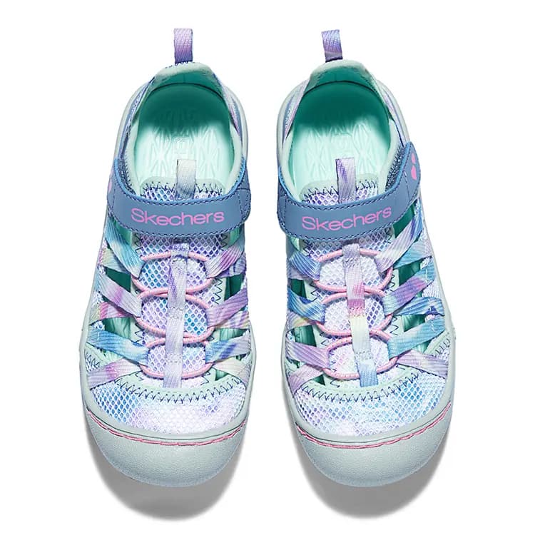Skechers Uşaq Sandalı Mavi/Boz 4