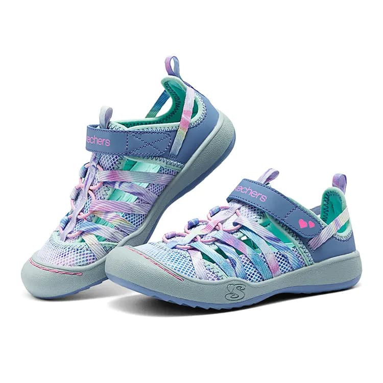 Skechers Uşaq Sandalı Mavi/Boz 3