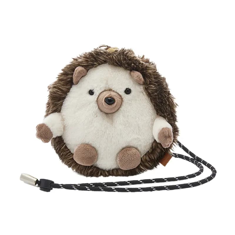 The Green Party Hedgehog Lulu Plush Keychain Cute Anime Goods Accessory 8