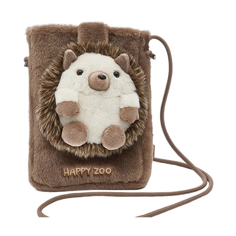 The Green Party Hedgehog Lulu Plush Keychain Cute Anime Goods Accessory 9
