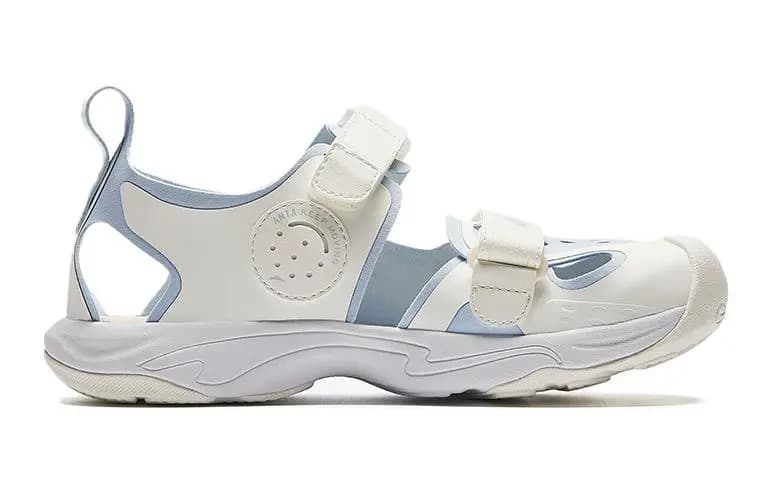 Anta Kids Anti-Slip Wear-Resistant Lightweight Breathable Children's Sandals Blue-White 2