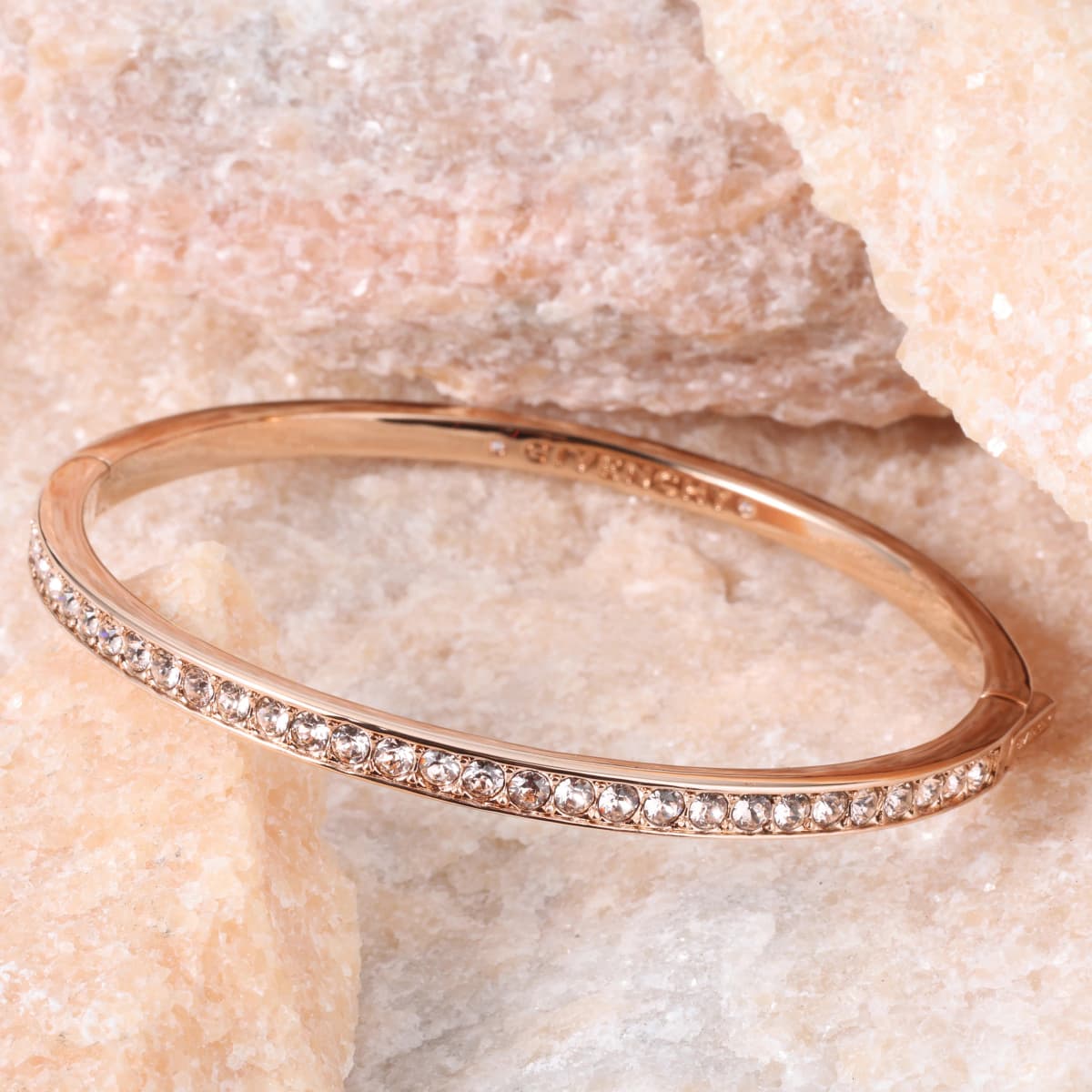 Givenchy SWAROVSKI ELEMENT CRYSTAL ROSE GOLD Qolbaq 3