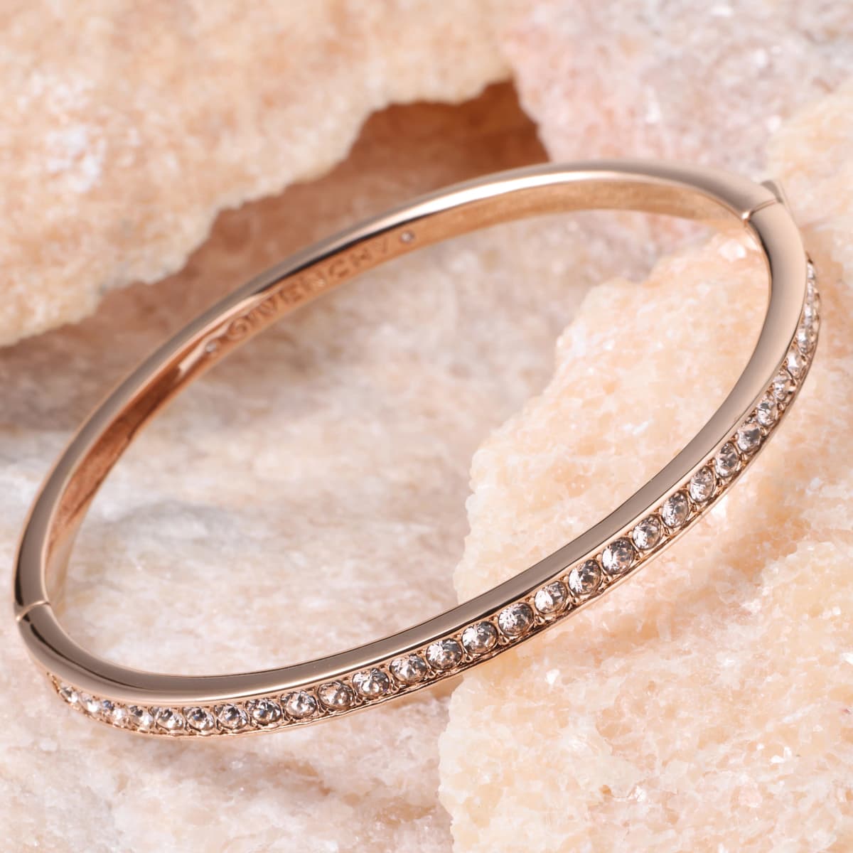 Givenchy SWAROVSKI ELEMENT CRYSTAL ROSE GOLD Qolbaq 4