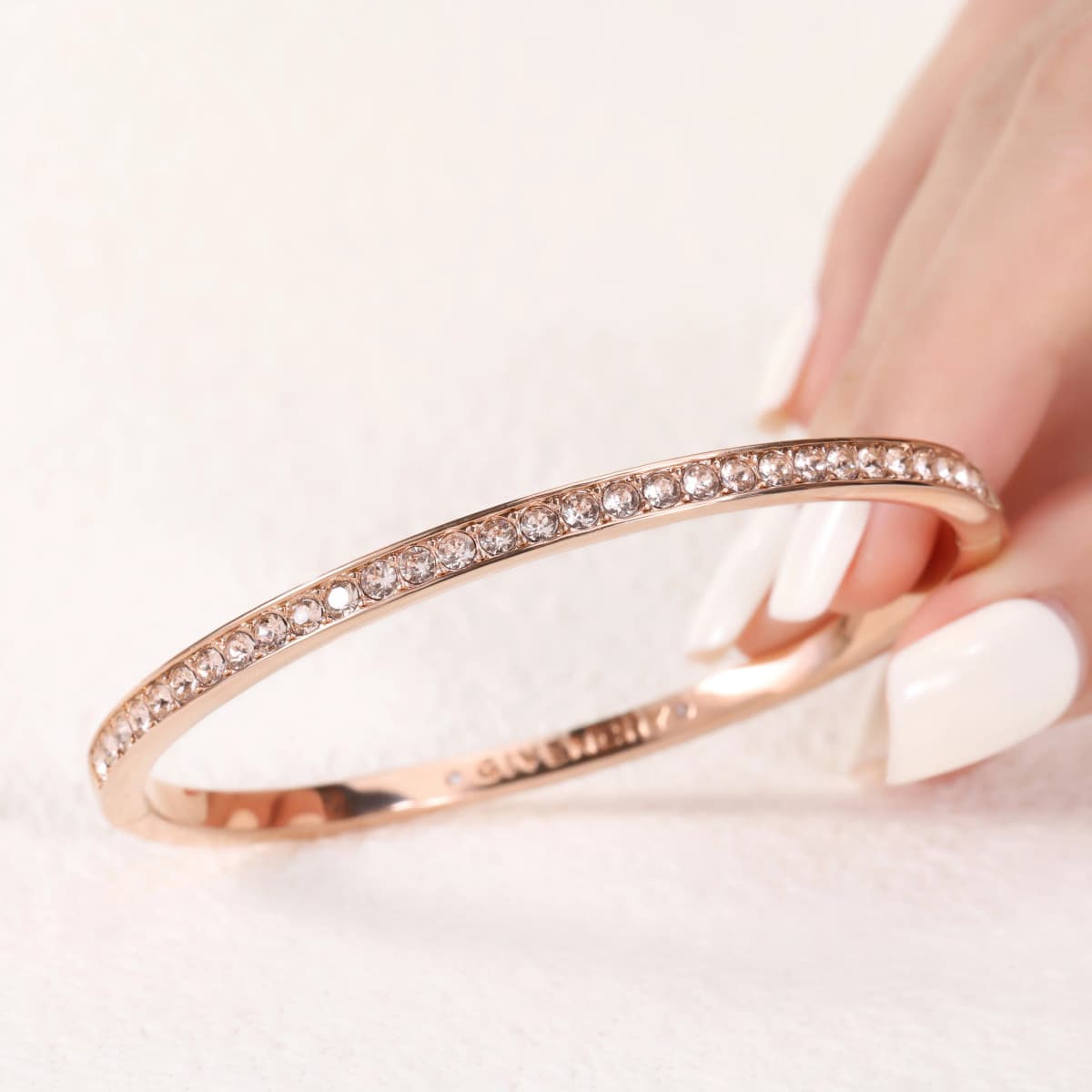 Givenchy SWAROVSKI ELEMENT CRYSTAL ROSE GOLD Qolbaq 6