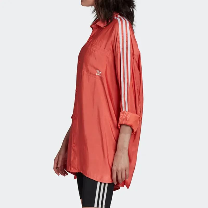 Adidas Originals Shirts Women's Light Scarlet 4