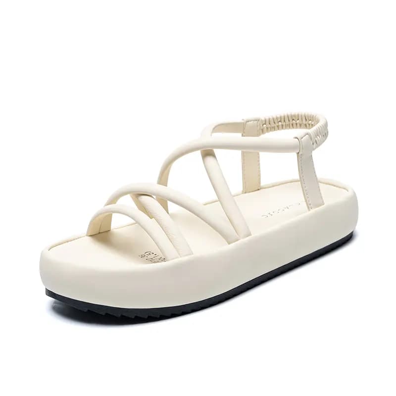 ZHR Qadın Dəri Sandal 3.5sm 2