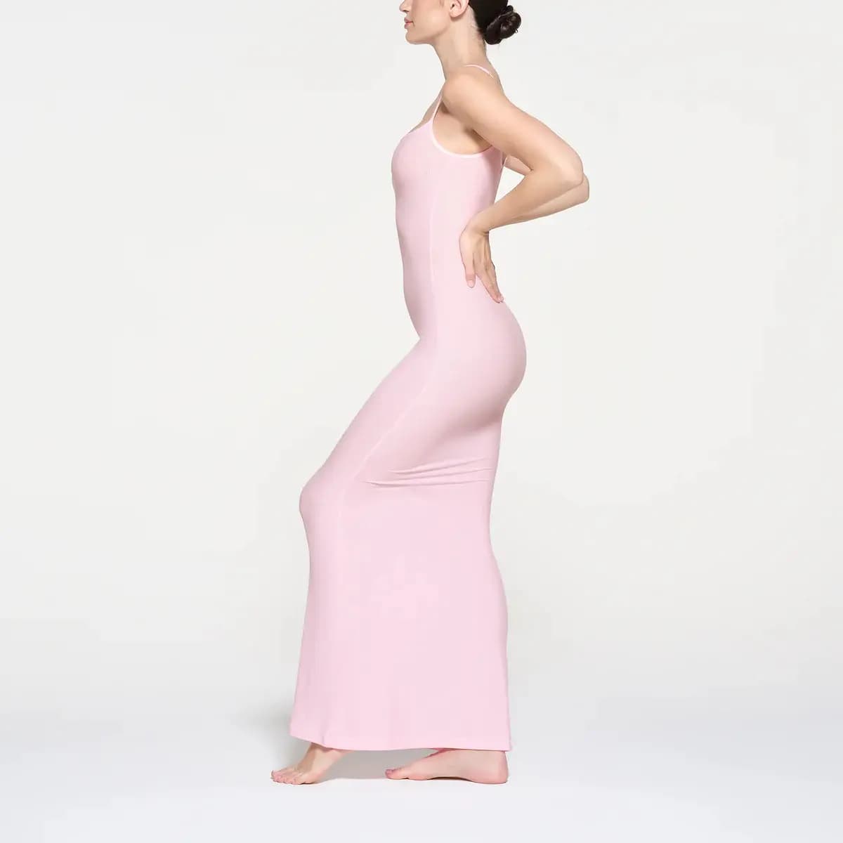 SKIMS Wedding Dress Series SOFT LOUNGE LONG SLIP DRESS Slip Dress Women's CHERRY BLOSSOM/Cherry Blossom 4