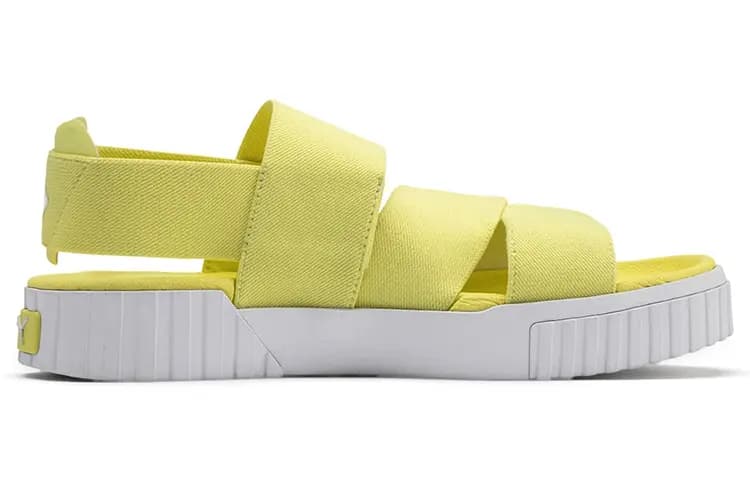 PUMA Selena Gomez X PUMA Cali Sandal Yellow Women's 2