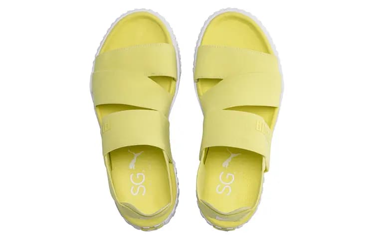 PUMA Selena Gomez X PUMA Cali Sandal Yellow Women's 3