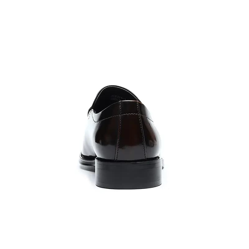 ASTON M.JAZZ Top Layer Leather Dress Shoes Pointed Toe Slip-On Business Casual Men's 12
