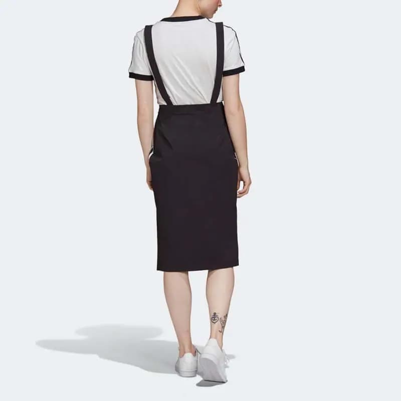 Adidas Originals Qadın Qolsuz Don Qara 5