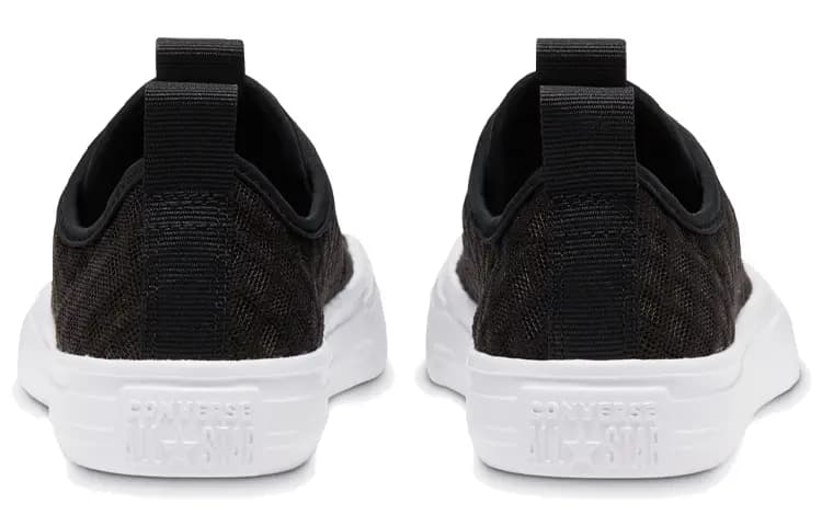 Converse Chuck Taylor All Star Anti-Slip Wear-Resistant Low-Top Canvas Shoes Black Teenagers 5