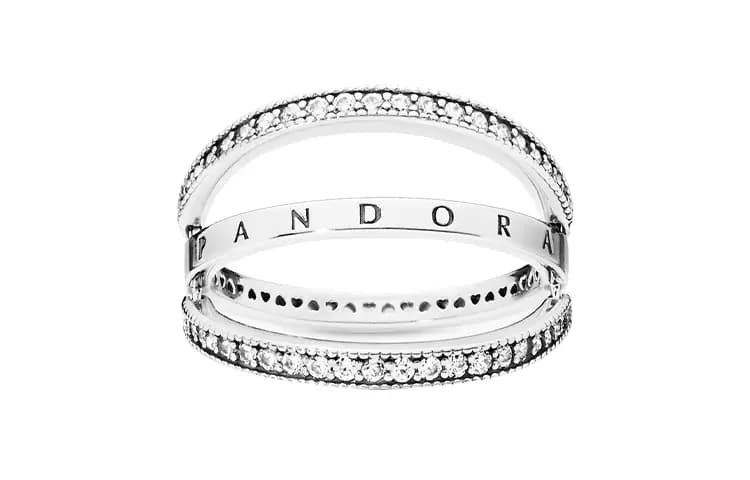 Pandora Reversible Pandora's Heart 925 Gümüş Üzük Qadın