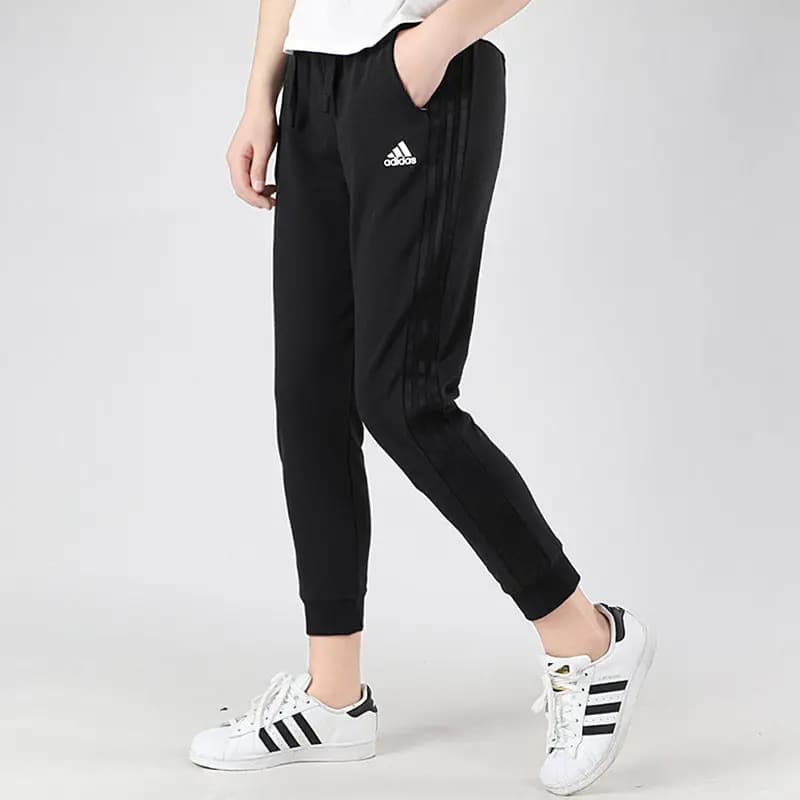 adidas Pant Ft 3S Sport Style Sweatpants Women's Black 4