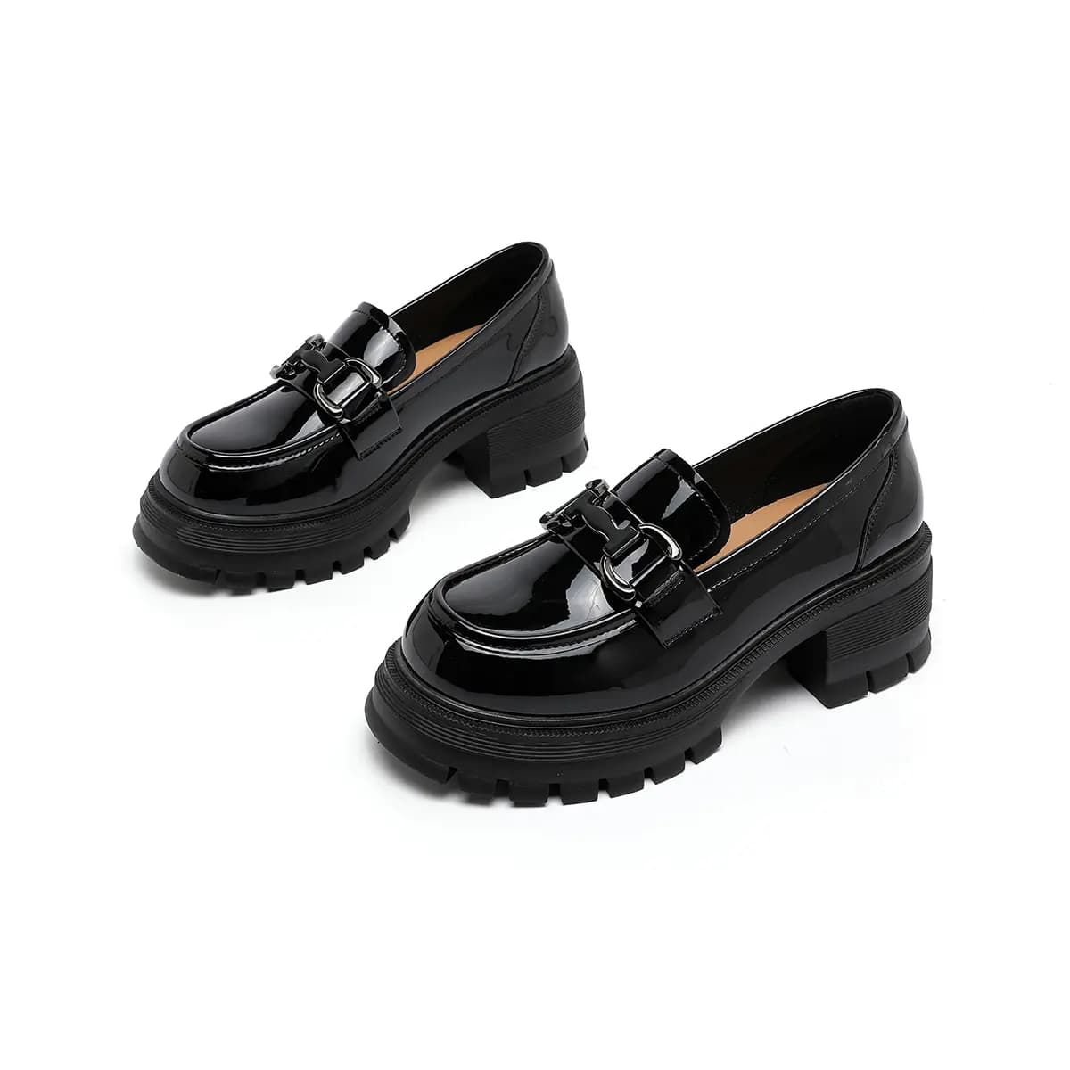 DAPHNE Qadın Loafer Qara 3