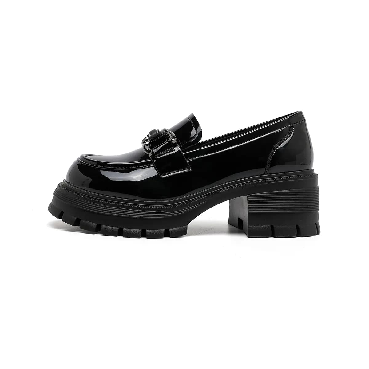 DAPHNE Qadın Loafer Qara