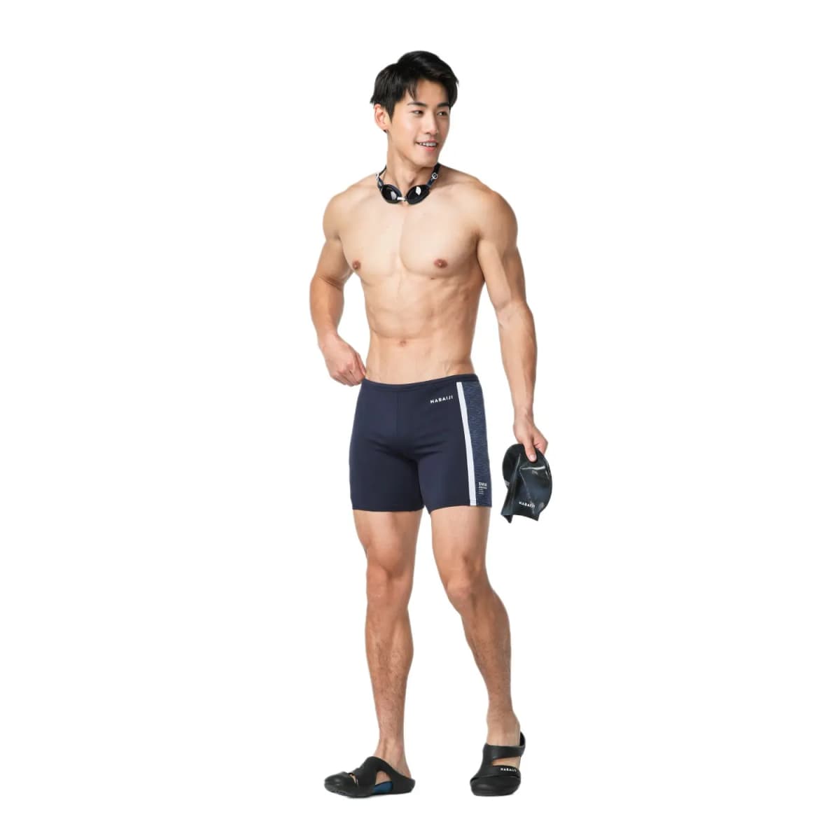 DECATHLON Üzgüçülük Şortu Kişi Tünd Göy 3