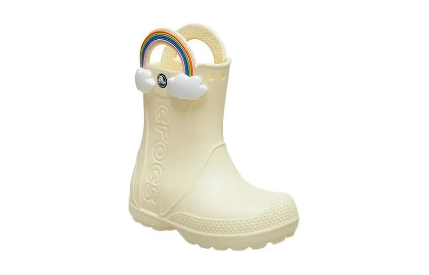 Crocs Uşaq Çəkməsi Krem/Sarı 2