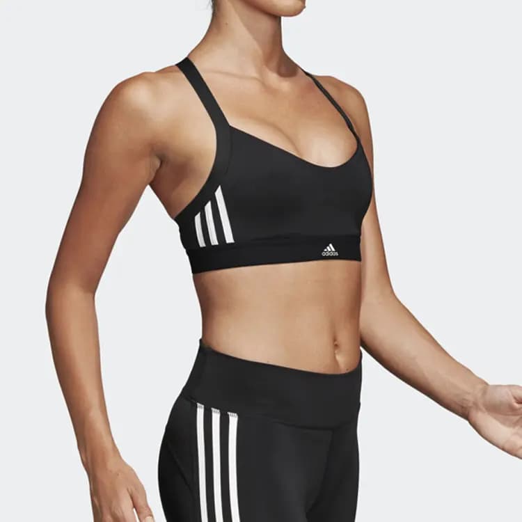 adidas ALL ME 3-STRIPES Büstqalter Qara 3