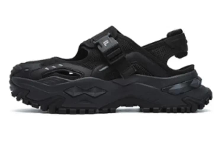 FILA FUSION Hard Candy Qadın Çimərlik Sandalı Qara