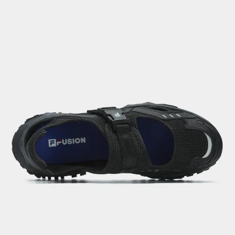 FILA FUSION Hard Candy Qadın Çimərlik Sandalı Qara 5