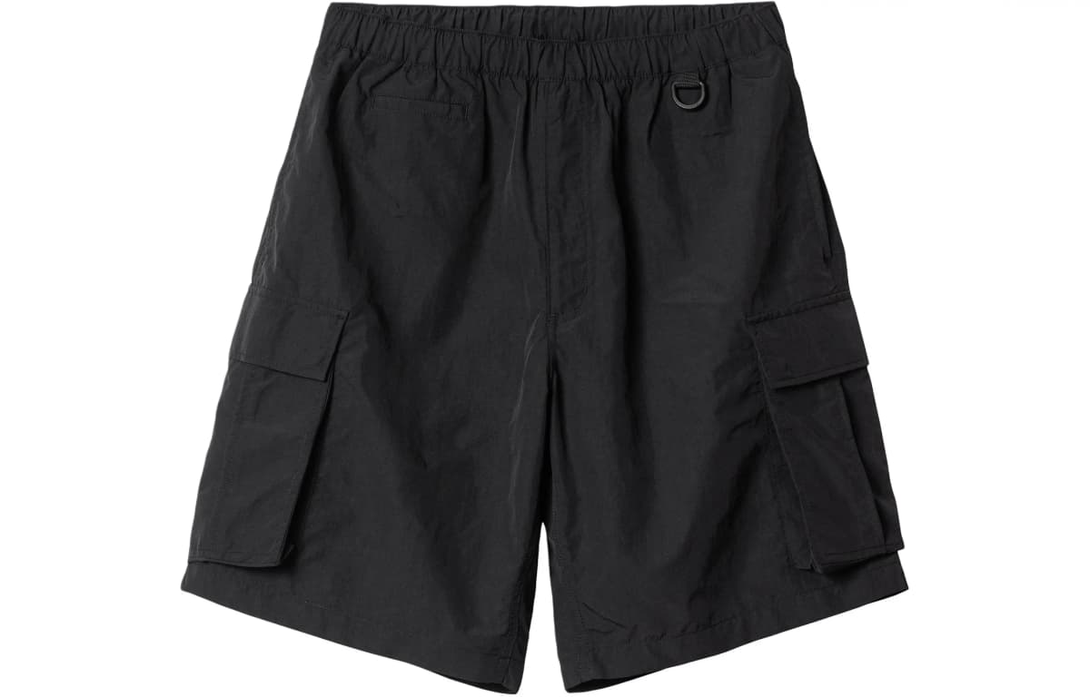 Carhartt WIP SS24 Grayson Üniseks Karqo Şort Qara