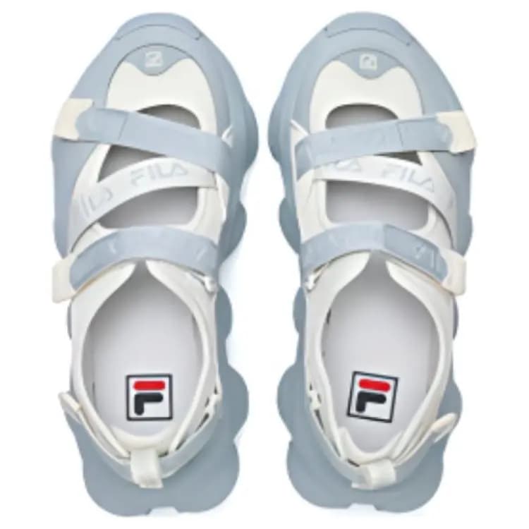 FILA FRAGOLA Beach Sandals Women's Blue White 3