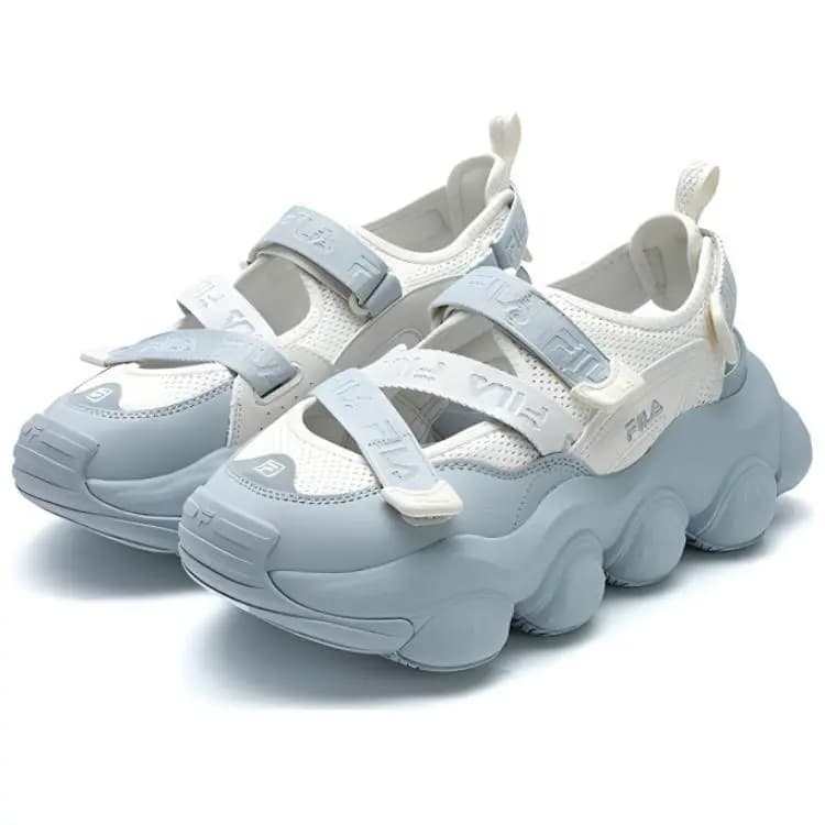 FILA FRAGOLA Beach Sandals Women's Blue White 2