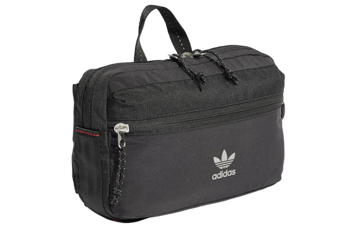 Adidas Originals Recycled Polyamide Fanny Pack Regular Men's Black 2