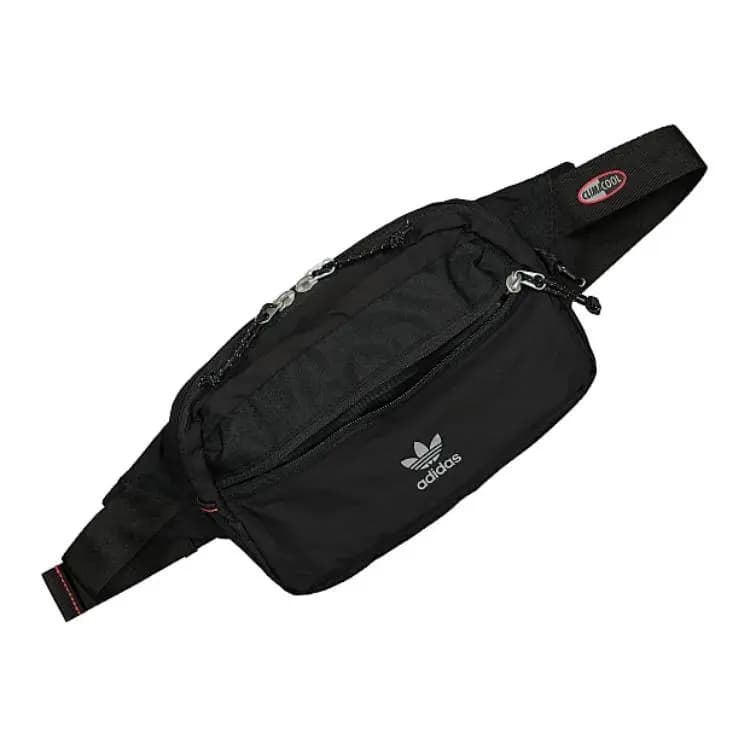 Adidas Originals Recycled Polyamide Fanny Pack Regular Men's Black 5