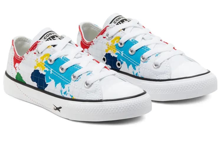 Converse Chuck Taylor All Star Kətan Ayaqqabı Ağ 3