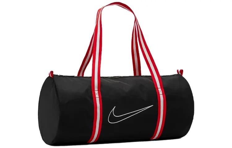 Nike Heritage Çanta Unisex Qara/Qırmızı 2