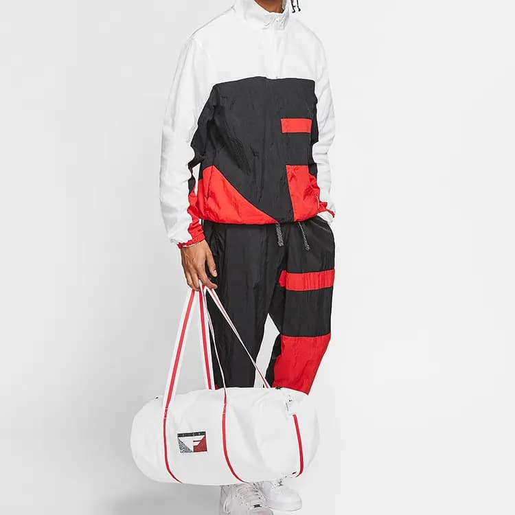 Nike Heritage Basketball Çanta Unisex Ağ/Qırmızı 5