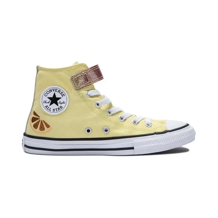 Converse Chuck Taylor All Star EasyOn High PS 'Citrus Glitz' 2